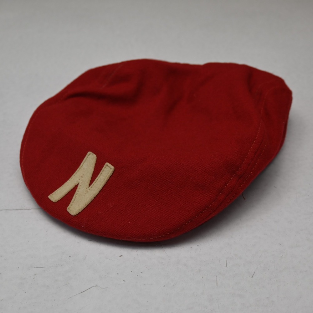 Vtg Nebraska Cornhuskers Red Wool Stevens Caps 6 7/8 Go Big Red Boys Mens Hat